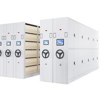 Système de compactage mobile électrique avec IA et localisation visuelle automatique en option, capacité de charge ultra-robuste pour la gestion immobilière et les bureaux