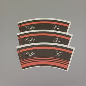 Emballage extérieur pour tasses à thé en papier alimentaire écologique, imperméable, enduit de PE double face - Product Image 3