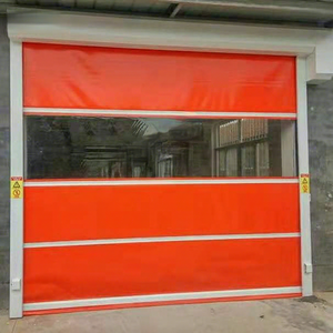 <span class=keywords><strong>Porte</strong></span> à enroulement rapide en PVC haute vitesse, automatique, commerciale, pour entrepôt, quai, ou portail - Product Image 2