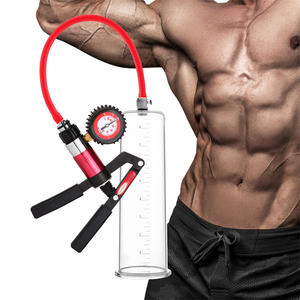 Manueller Vakuum-Penisvergrößerer Trainer Erotikspielzeug für Männer Verlängerungspumpe Penisvergrößerungspumpe mit Manueller Stimulation - Product Image 1