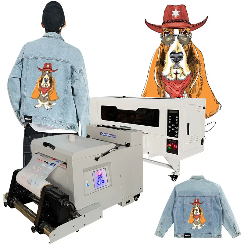 デジタルTシャツテキスタイル印刷機ヒートペットフィルム30cmA3 TX 600 XP600Dtfプリンター30cm