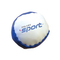 Usine en gros Promotion 8 panneaux en cuir PU enfants adultes logo impression personnalisée coup de pied balle Footbag Hacky Sack balle de jonglage