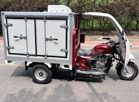 Tricycle motorisé à essence de 150 à 350 cm³, en vente directe d’usine, avec auvent; tricycle agricole pour le transport de marc