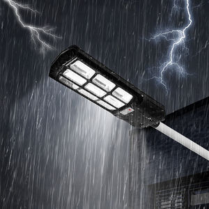 Lámpara <span class=keywords><strong>Solar</strong></span> LED para Calle <span class=keywords><strong>LUMIO</strong></span> All One ABS con Batería LiFePO4, IP65 Impermeable, Temperatura de Color 3000K-6500K, Uso en Carreteras, 2 Años de Garantía, Color Negro - Product Image 6