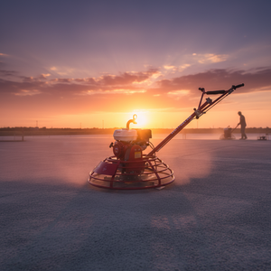 Draagbare oppervlakteafwerkingsgereedschappen leverancier 36 inch 46 inch mini betonvloeiijzer professionele handbediende betonvloeiijzer - Product Image 1