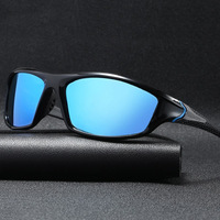 Lunettes de soleil de sport polarisées UV400 coupe-vent pour la course, le cyclisme, la conduite et les activités de plein air
