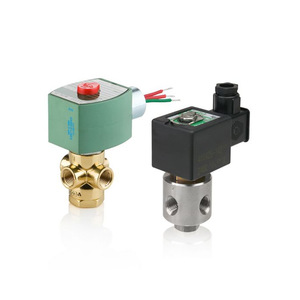 Válvula Solenoide Asco JKH8320G184 220VDC, Cuerpo de Latón de 1/4 de Calibre, 3 Vías, 3 2 Normalmente Cerradas, Tipo Piloto - Product Image 4