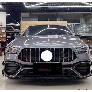 Kit de carrocería de faldón lateral difusor trasero de parachoques delantero de coche de calidad Original para <span class=keywords><strong>Mercedes</strong></span> Benz <span class=keywords><strong>CLA</strong></span> clase W118 C118 2020 + a AMG CLA45 - Product Image 4