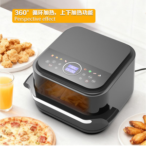 Air Fryer Pizza Maker 5.7L Visual Control Multi-Functional Oven Square Design Ceramic Coating Electric Heating - Product Image 4