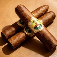 Bandes de cigares personnalisables de la marque CHB - Étiquettes de cigares gaufrées en feuille d'or