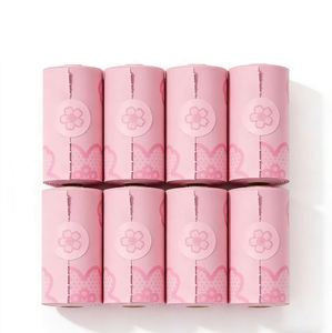 Wholesale Price High Quality Eco-Friendly Biodegradable Plastic Material Dog Poop <b>Bags</b> Strong Odor Control for Dogs Aisunbio - Product Image 2