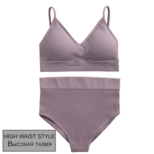 Conjunto de sujetador sin costuras para mujer, sujetador superior, sujetador, ropa interior de Fitness, lencería, Push up, camiseta sin mangas Sexy para mujer - Product Image 6