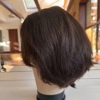 Perruque courte bob noire naturelle 13x4 avec dentelle frontale, 100% cheveux humains vierges brésiliens, pré-épilée, sans colle, pour femme