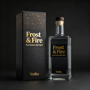 Boîte d'emballage de vodka de luxe haut de gamme à fermeture magnétique rigide, boîte à <span class=keywords><strong>liqueur</strong></span> robuste avec insert en mousse EVA, coffret cadeau pour spiritueux haut de gamme - Product Image 3