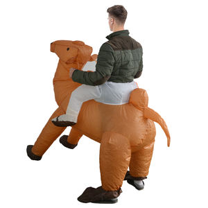Robe de soirée drôle Ride on Camel Costume <span class=keywords><strong>gonflable</strong></span> pour adultes-Halloween Cosplay Polyester Material Unisex - Product Image 4