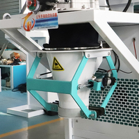 Machine d'emballage de poudre sèche à vis sans fin pneumatique 50 kg, machine d'ensachage de protéines en poudre 25 kg, ensacheuse de farine 35 kg haute précision