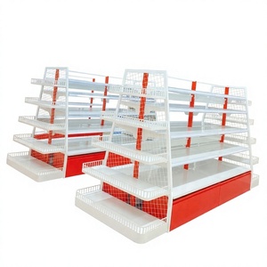 Estante de Góndola Personalizado Directo de Fábrica One Tech, Recubrimiento en Polvo, Duradero, Antioxidante, Antideslizante, para Tiendas de Snacks y Supermercados - Product Image 1