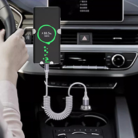 Câble USB-C C-C 100W rétractable de 1,5 m 2026 à charge rapide et CarPlay, en cuivre pur tressé, moulé sur mesure, pour voiture/téléphone