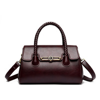 Sac à bandoulière élégant en cuir PU grande capacité avec design à surpiqûres pour le shopping, les voyages, le bureau et une utilisation quotidienne pour femmes