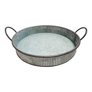 Plateau en métal de haute qualité <span class=keywords><strong>pour</strong></span> plateau de service rond <span class=keywords><strong>pour</strong></span> nourriture cuisine fête bière Promotion <span class=keywords><strong>pas</strong></span> <span class=keywords><strong>cher</strong></span> plateau galvanisé <span class=keywords><strong>pas</strong></span> <span class=keywords><strong>cher</strong></span> - Product Image 1