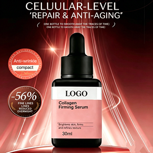 Sérum visage anti-âge au collagène - <span class=keywords><strong>Acide</strong></span> tranexamique, <span class=keywords><strong>acide</strong></span> <span class=keywords><strong>hyaluronique</strong></span>, hydratant raffermissant et éclaircissant pour peaux matures - Product Image 1