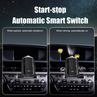 Diffuseur d'air intelligent de luxe sans eau pour voiture, désodorisant, éclairage d'ambiance ciel étoilé, alimentation USB, matériau ABS, fixation sur grille d'aération 1