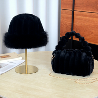 Sac fourre-tout bicolore grande capacité pour femme, en fausse fourrure douce et résistante, idéal pour l'automne-hiver, avec fermeture éclair, décontracté et tendance