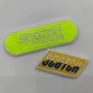 Custom Logo Embroidery Twill Eco-Friendly Self-adhesive <b>Sew</b> Iron-<b>On</b> Flower Heart Design Embroidered <b>Patches</b> for Clothing Hats - Product Image 3