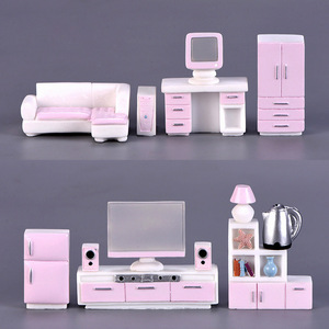 22-Styles Mini Simulation Modern Home Furniture Sofa Chair <b>Mirror</b> Home Decor Mini Garden Cake Accessories Mini Resin Ornaments - Product Image 3