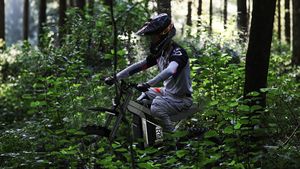 Expédition Rapide 2026 Dirt Bike Vélo Tout-Terrain <span class=keywords><strong>Moto</strong></span> Électrique 72v 300w 40ah Vélo Électrique Tout-Terrain E-Bike - Product Image 5