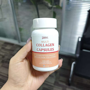 แคปซูลคอลลาเจน OEM ODM เม็ดคอลลาเจนเปปไทด์ พร้อมวิตามินซี ไบโอติน คอลลาเจนไฮโดรไลซ์ อาหารเสริมบำรุงผิว - Product Image 1