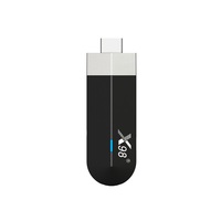 4K mini TV Stick X98 S500 4GB/32GB de doble banda WiFi velocidad rápida Android 11,0 4K mini TV Stick X98 S500 4GB/32GB Amlogic S905Y4 Chip