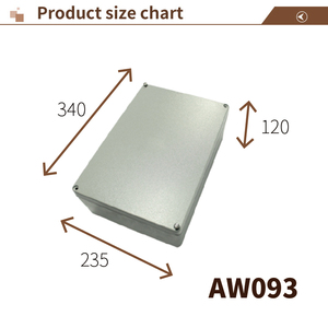 AW093 nhà máy bán buôn thời tiết bao vây không thấm nước ngoài trời tường Tủ mạng - Product Image 4