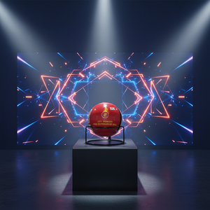 Chicest Red GT FZX-APO1.1 Geschützter Einweg-Feuerlöschball mit ABC-Pulver - Product Image 3