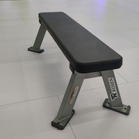 Banc plat professionnel robuste Shandong Romany pour musculation, équipement de gym à charge libre pour l'entraînement de la force pectorale