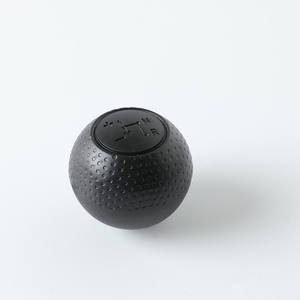 Pommeau de levier de vitesse pour Mercedes Smart 98-14, en plastique noir et gris, design ergonomique - Product Image 2