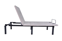 Tekvorcare – cadre de lit simple réglable avec lumière led okin, base de lit réglable, cadre de lit réglable