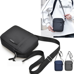 Sac bandoulière <span class=keywords><strong>carré</strong></span> personnalisé avec logo, sac de voyage, sac messager personnalisé pour femmes et hommes, pour le travail, les affaires, le quotidien, sac bandoulière pour chien - Product Image 2