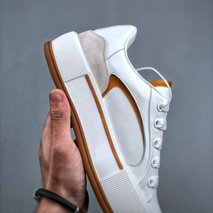 Baskets surdimensionnées pour hommes, style de luxe, plateforme épaisse, chaussures décontractées à lacets, baskets plates tendance - Product Image 4