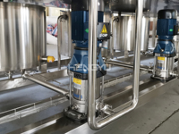 Machine de remplissage d'eau à haute efficacité de 5 gallons, très appréciée, approuvée CE, équipement de remplissage automatique pour les usines de boissons commerciales