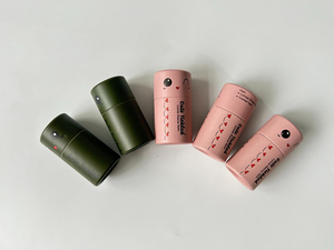 Cilindro biodegradable reciclable, embalaje de tubo de papel Kraft, caja de grado alimenticio para bálsamo labial, barras de labios, manipulación de impresión que se desvanece - Product Image 3