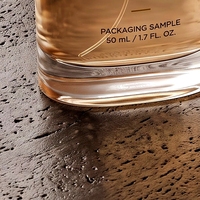 Boîte à parfum rigide de luxe personnalisée en chocolat, deux pièces, avec couvercle amovible, doublure en éponge réutilisable, boîte cadeau haut de gamme