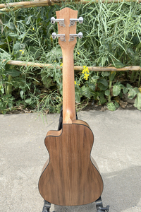 ODM/OEM Custom Aiersi marca 23 pulgadas Cutaway precio al por mayor concierto <span class=keywords><strong>ukelele</strong></span> de alta calidad guitarra de buena calidad Color <span class=keywords><strong>naranja</strong></span> gran oferta - Product Image 2