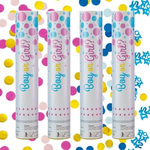 고품질 성별 공개 불꽃놀이, 다양한 모양의 색종이 조각으로 이벤트 장식에 활용 - Product Image 6