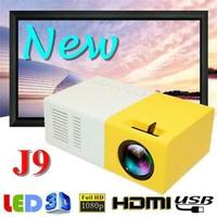 Nouveauté : projecteur laser OEM, mini projecteur LED numérique de poche, projecteur multimédia portable J9