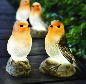 Statue de jardin d'<span class=keywords><strong>oiseau</strong></span> solaire en résine pour décoration de patio extérieur - Product Image 1