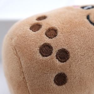 新款12厘米Plushie玩具高品质定制毛绒钥匙扣厂家价格Boba钥匙扣 - Product Image 3