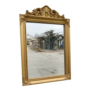 木雕框架塑料装饰壁挂复古华丽走廊客厅定制镜子espejos spegel