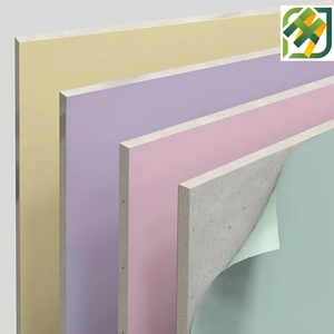 Plaque de plâtre ignifuge moderne Haoxin avec surface en papier 2440x1220mm, garantie 3 ans pour les plafonds suspendus des hôtels, des bureaux et des bâtiments - Product Image 5