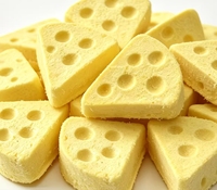 Friandises lyophilisées au fromage et au poulet pour chiens et chats - Récompenses quotidiennes, Nutrition générale, Aliments pour animaux de compagnie, Friandises pour chats et chiens, Fabrication sur mesure OEM